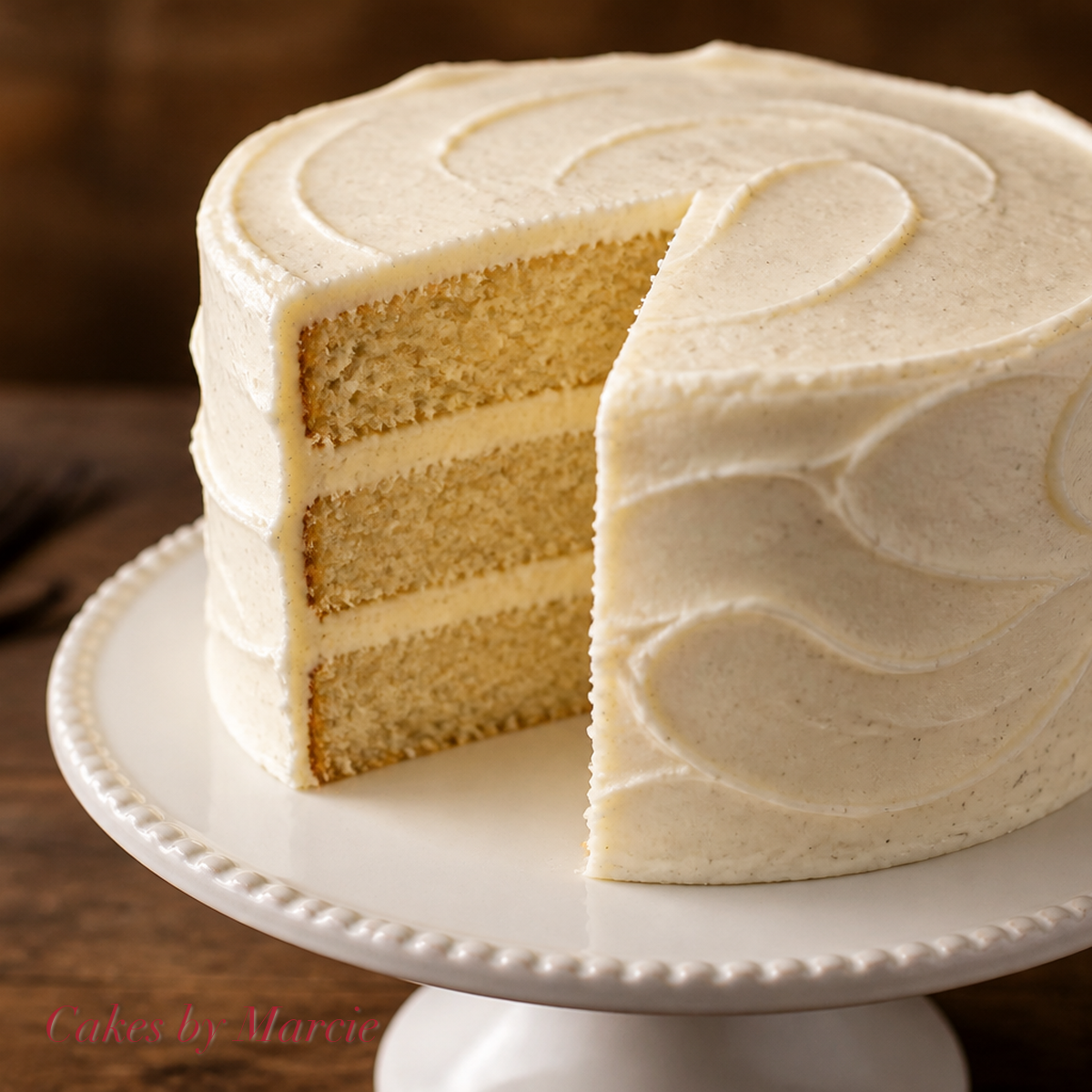 Crème de la Vanilla cake — Cupcakes by Marcie, Abu Dhabi UAE